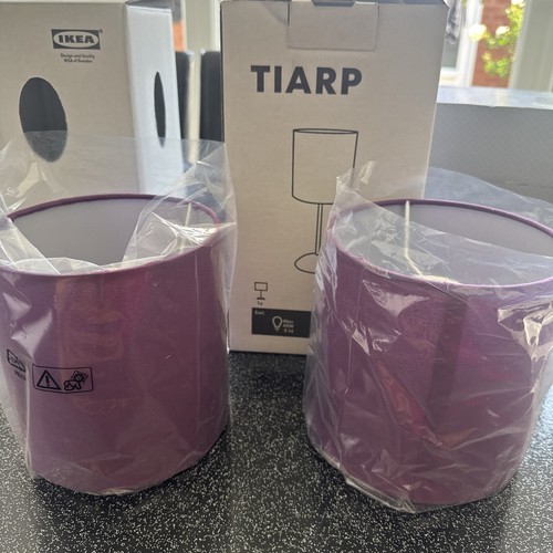 Ikea tiarp purple lamp shade - ikea,