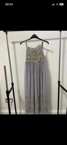 Monsoon girls grey and gold