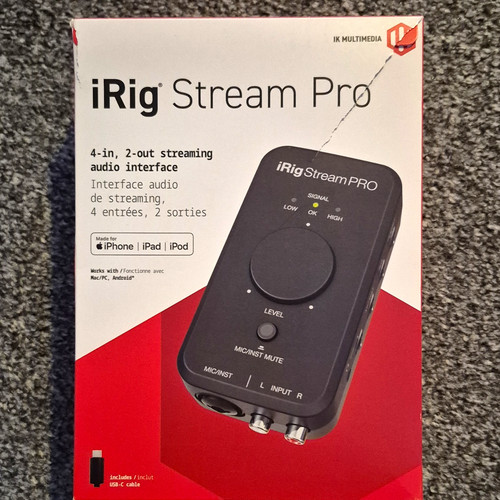 Multimedia irig stream pro - ik,