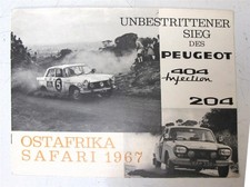 PEUGEOT 404 Injection + 204