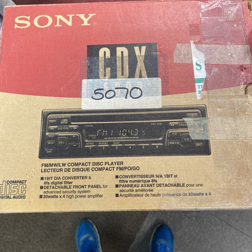 Sony cdx 5070 car radio - car,