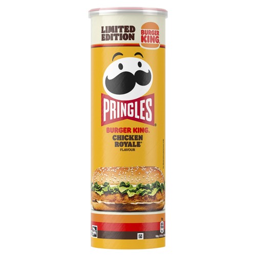 Pringles burger king chicken - burger,