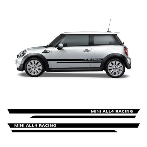 Decals side stripe mini all4 - mini,