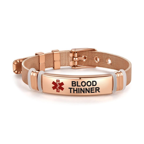 Red medical alert blood - red,