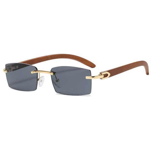 Retro rimless sunglasses - retro,