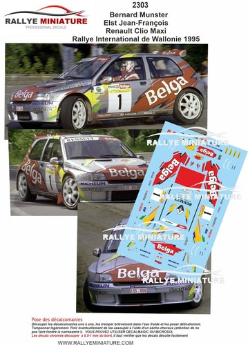 Decals ref 2303 renault - ref,