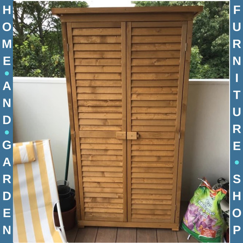 Wooden garden storage shed - storage,