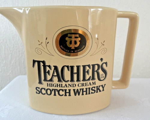 Teachers scotch whisky jug - scotch,