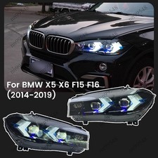 Pair LED Headlights For BMW X5