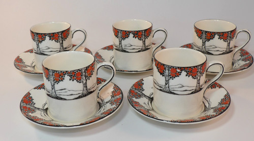 Crown ducal art deco - 5,