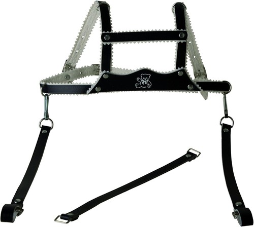 Leather harness reins - reins, baby