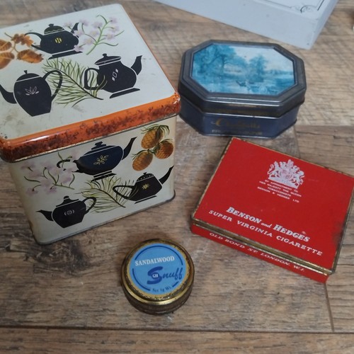 Job lot vintage tins - 4,