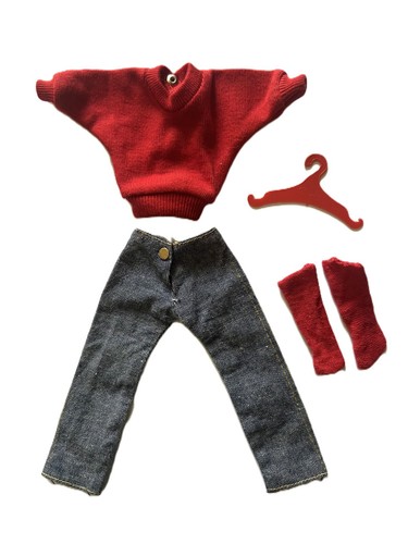 Sindy doll sloppy joe red - doll,