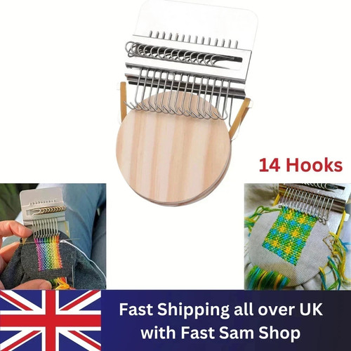 Small loom darning machine - darning,