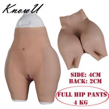Silicone Full Hip Pants Thick
