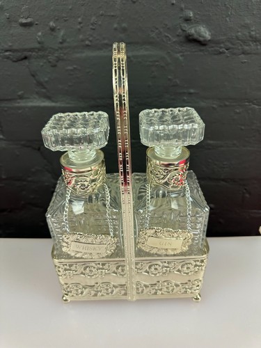 Vintage silver plated tantalus - plated,