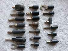 Joblot Vintage Black Wander Banana Plug 20 x Pieces (S1-572)