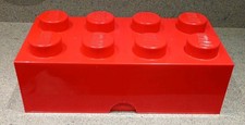 LEGO Red Brick 8 Stud Storage