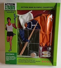 Palitoy Action Man 40th Anniversary Olympic Champion Outfit And Accessories