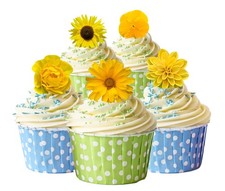 Cake Toppers Mixed Yellow