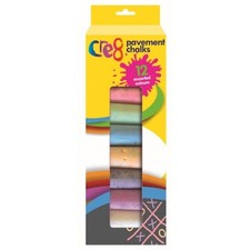 12 Pavement Chalks | Vibrant