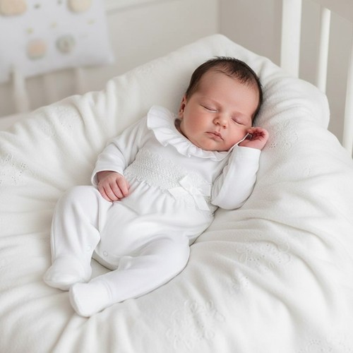Baby girls babygrow white - girls,