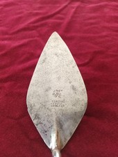 Vintage Solid Cast Steel J Tyzack 6 Inch Pointing Trowel Hardwood Handle