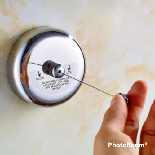 Retractable washing line - retractable, rope