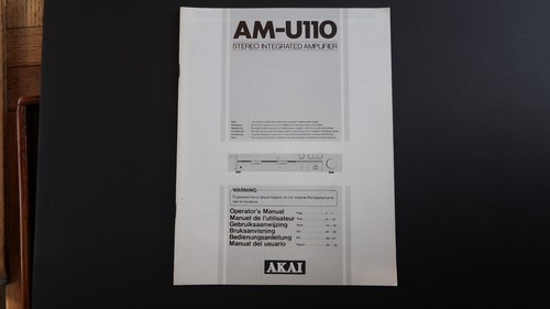 Original akai u110 stereo - am-u110,