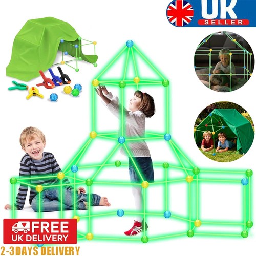 Glow the dark fort building - dark,