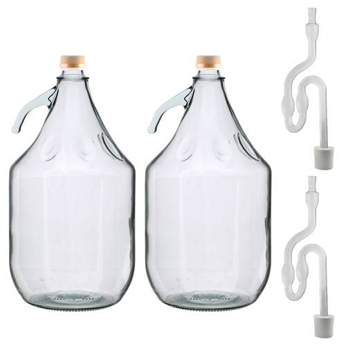 Winemaking glass demijohn - winemaking,