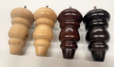 NEW solid beech turned wooden