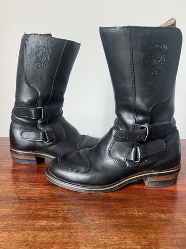 Chippewa motorcyle biker - motorcyle, 12"