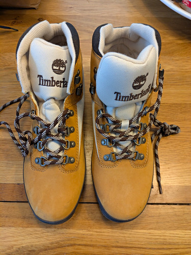 Timberland tan leather lace - leather, lace-up