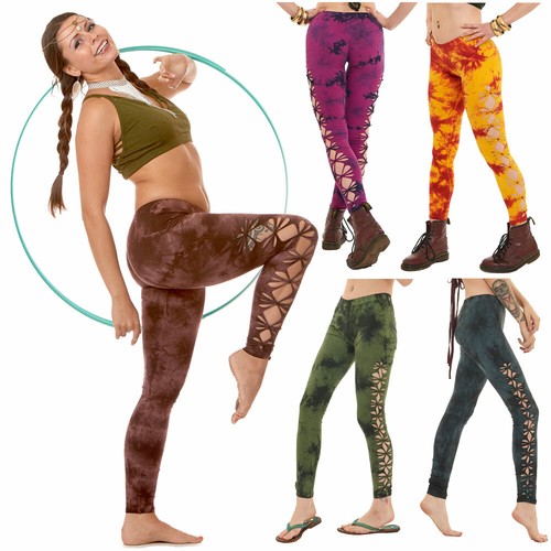 Tie dye leggings hippy - tie, leggings,