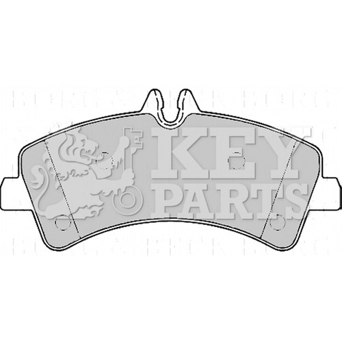 Brake pads set for - brake, crafter