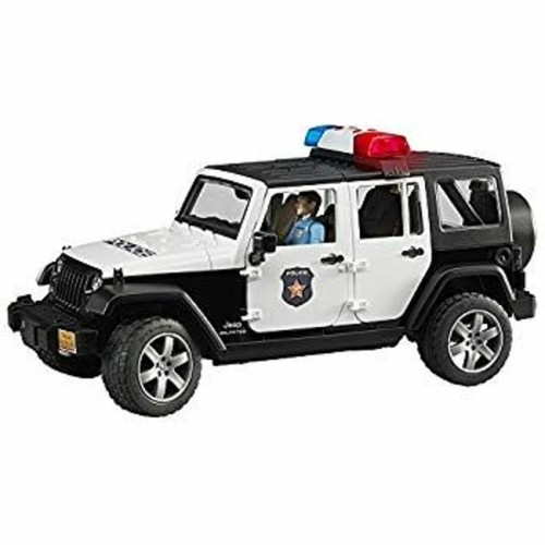 Bruder jeep police car with - police,