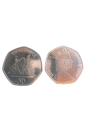 2009 capture gibraltar 50p - 2009,