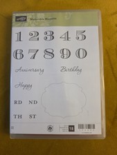 Stampin Up! Memorable Moments