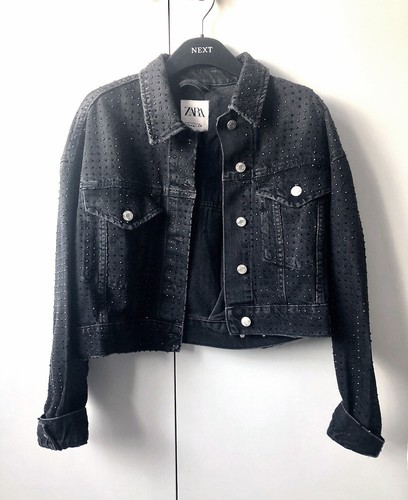Zara black sparkly rhinestone - sparkly,