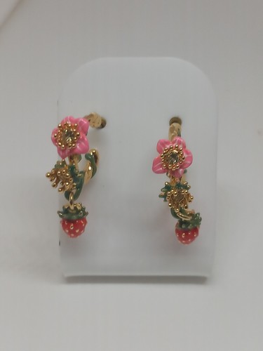 Les nereides strawberry hooped - strawberry,