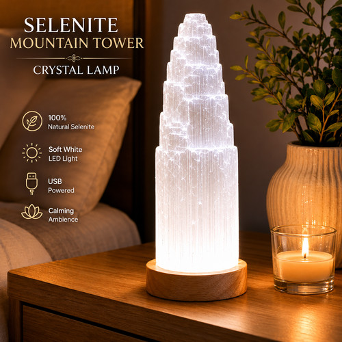 Selenite mountain tower - mountain,
