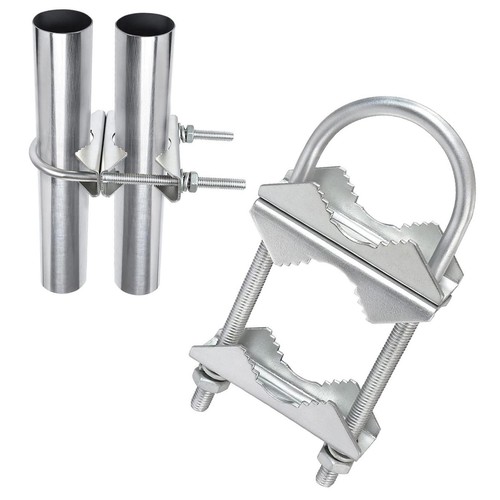 Antenna mast clamp jaw block - jaw,