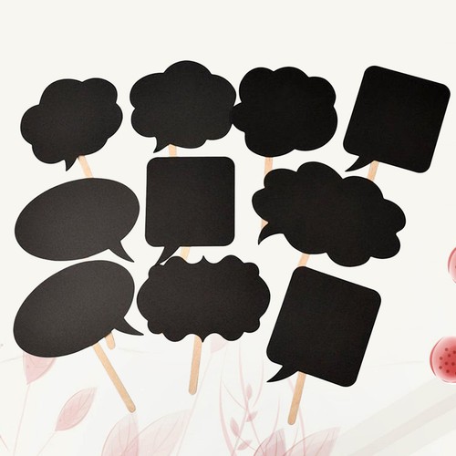 Black paper photo props 2sets - black,