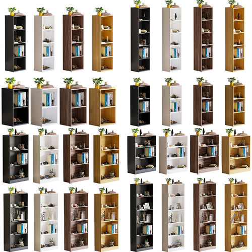 Cube 5 tier bookcase - 4,