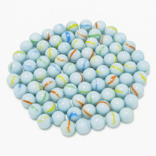 Milky Glass Marbles 15–16mm