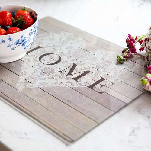 Glass worktop saver grey - grey,