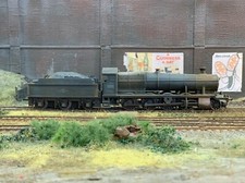 OO Gauge locomotive. Weathered