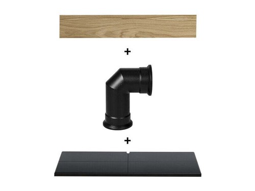 Adam oak beam hearth stove - adam, &