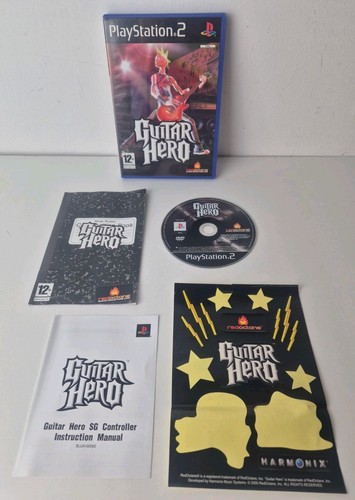 Guitar hero playstation ps2 - playstation,